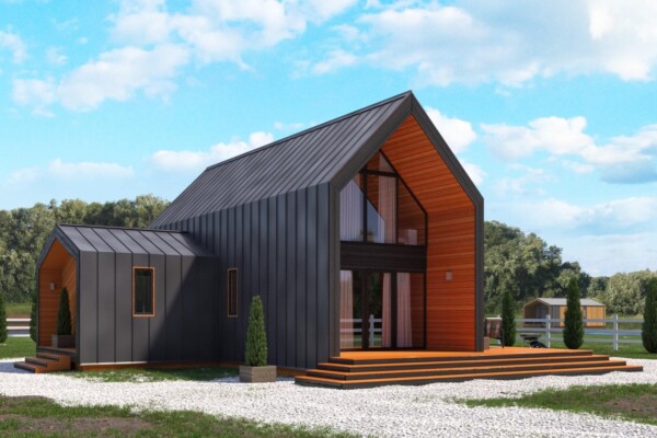 Просторе житло це амбарний будинок