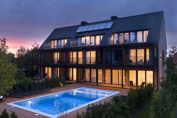 Будівництво каркасних міні-готелей