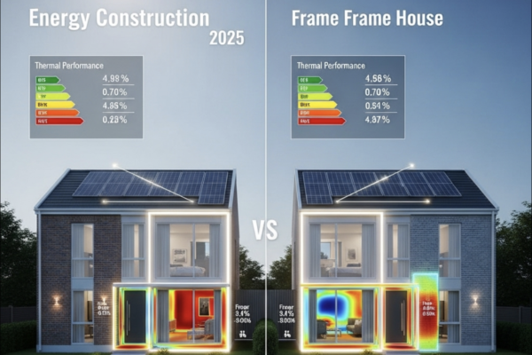 Кирпич vs Каркас: Кто побеждает в битве за энергоэффективность в 2025 году?
