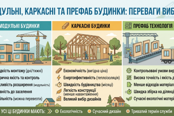 Модульные дома, каркасные дома, префаб технология. Преимущества выбора